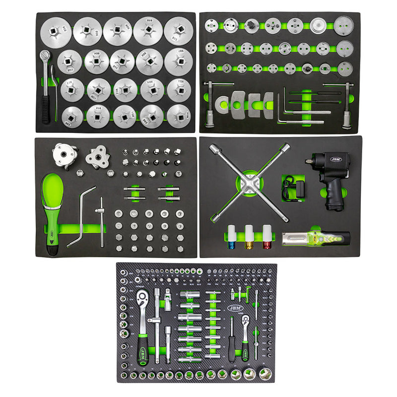 Armario de herramientas JBM (53557) - Mantenimiento especial - Azul