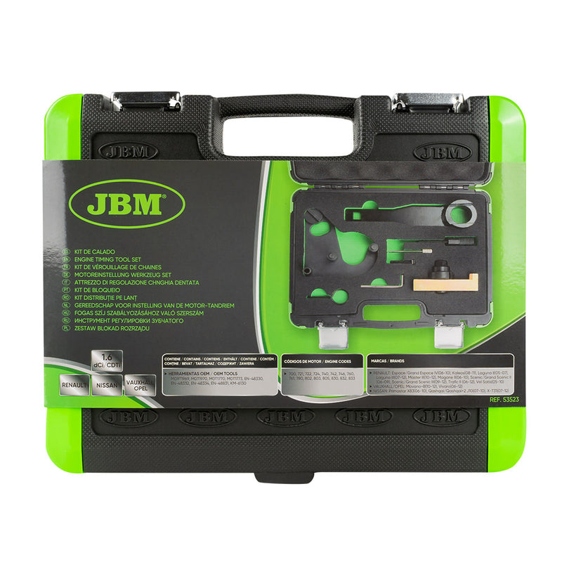 Kit de bloqueo de motor diésel JBM (53523) Renault/Nissan/Opel 1.6, 2.0, 2.3 Dci