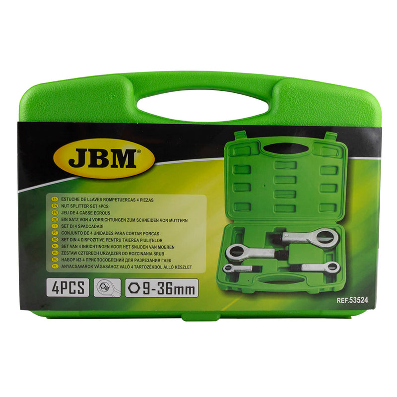Juego de 4 separadores de tuercas JBM (53524)