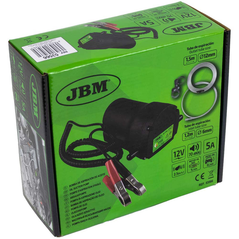 Bomba de transferencia de aceite JBM (53566) 12V