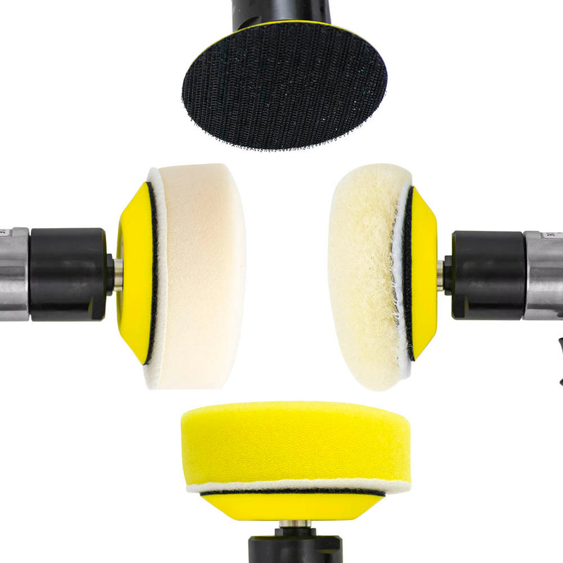 JBM (53576) Mini kit de pulidora de aire de 3"