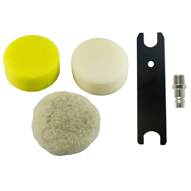 JBM (53576) Mini kit de pulidora de aire de 3"