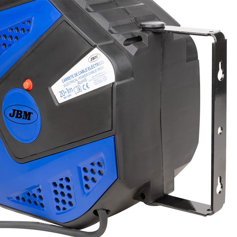 JBM (53585) 21m Retractable Electric Cable Reel