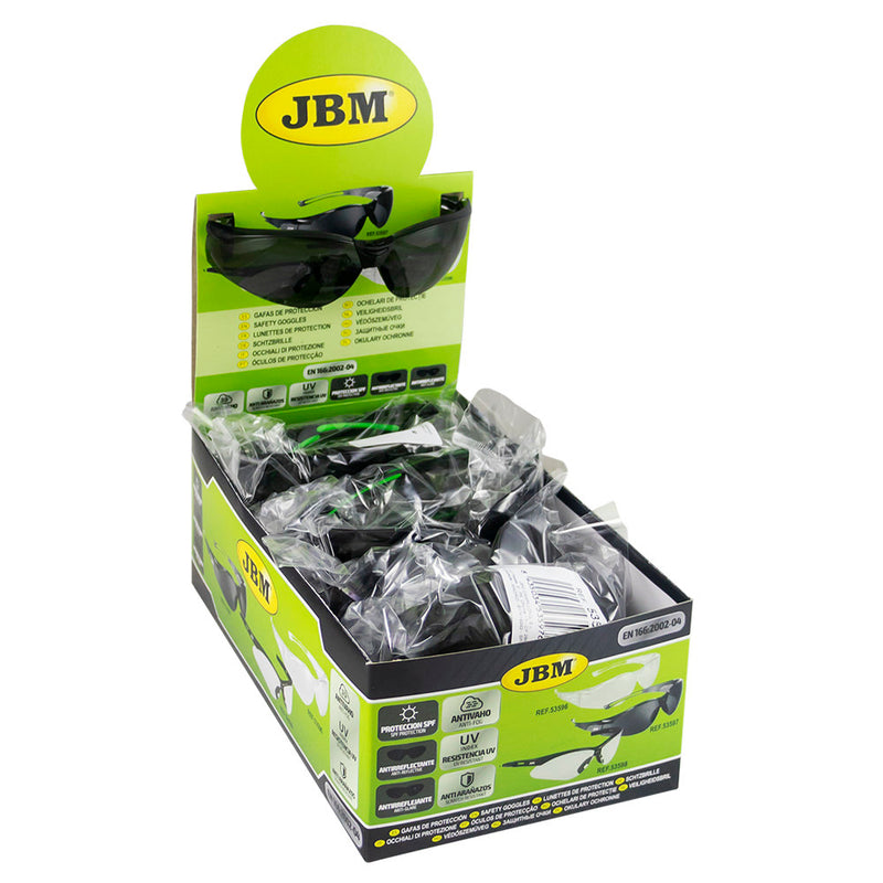 Gafas protectoras deportivas antivaho JBM (53597)
