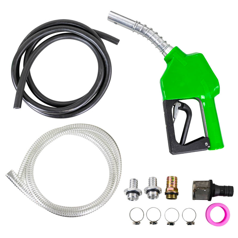 Bomba de transferencia de diésel JBM (53609) con boquilla dispensadora (12 V)