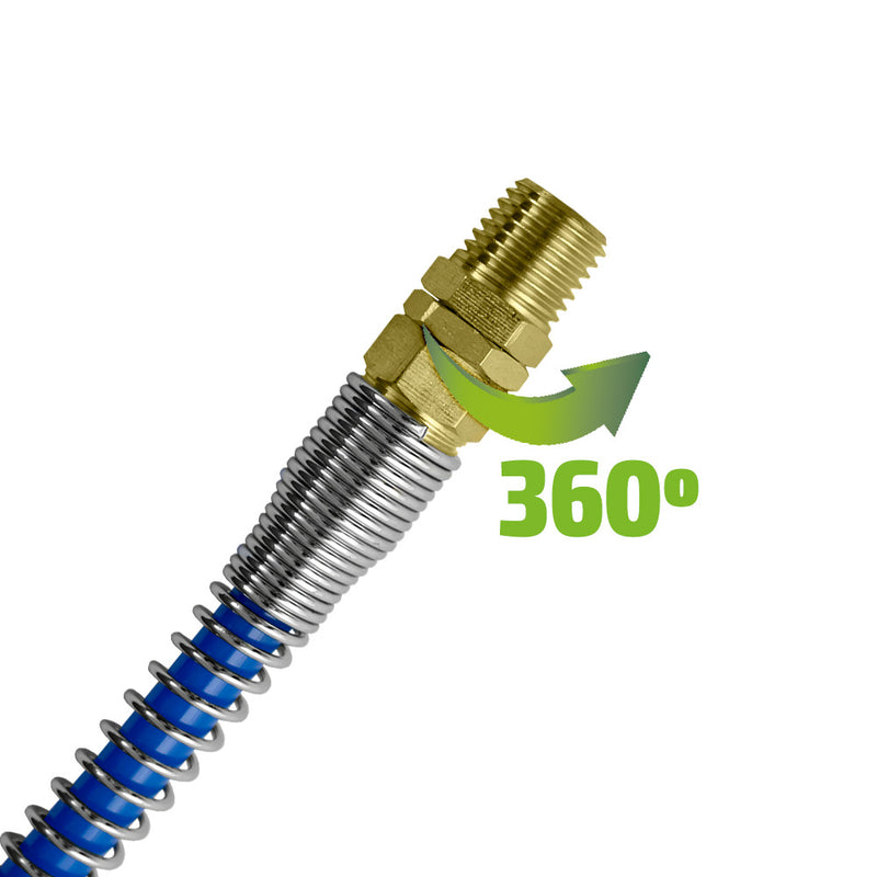 Manguera neumática en espiral JBM (53630) de 5 mm - 15 m