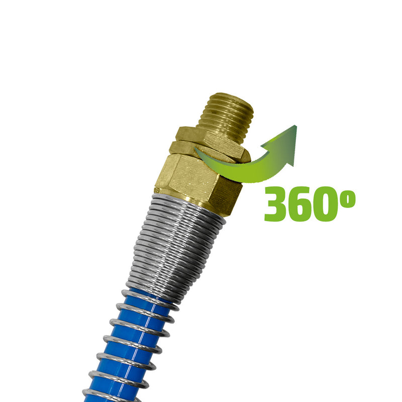 Manguera neumática en espiral JBM (53631) de 8 mm - 15 m