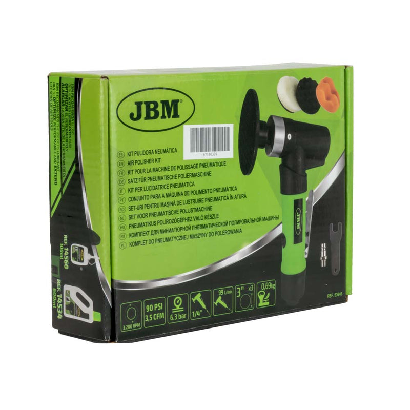 JBM (53646) Kit de pulidor de aire de 3"