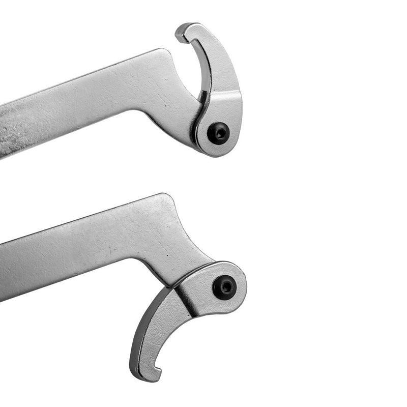 JBM (53654) Juego de 3 llaves de gancho con 3 adaptadores