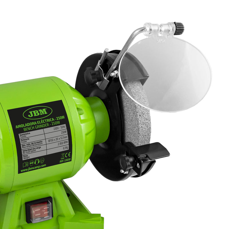 Amoladora de banco eléctrica JBM (53658) - 250 W