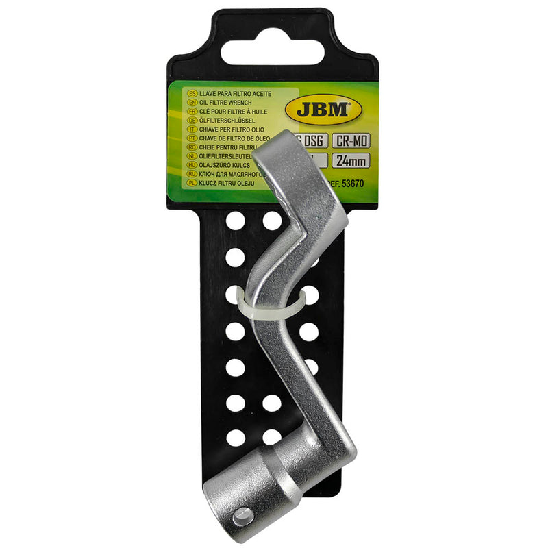 Llave para filtro de aceite JBM (53670) para DSG/VAG 1/2" (24 mm)