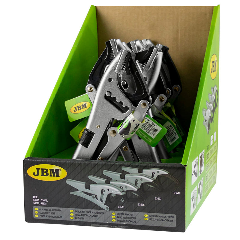 Alicates de presión de mandíbula recta JBM (53675)