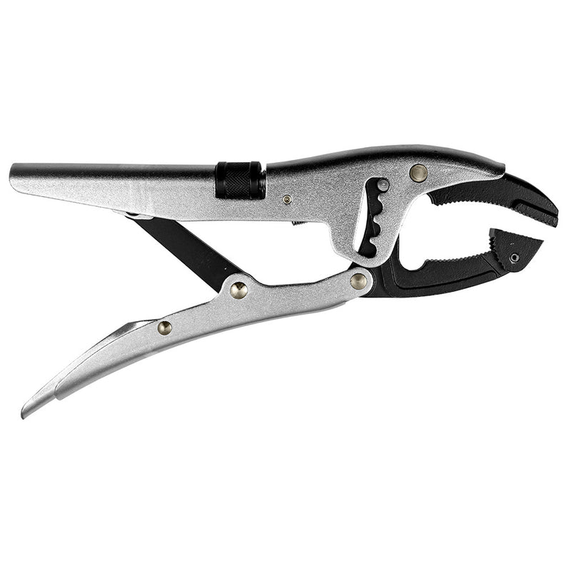 Alicate de pressão com mandíbula curva JBM (53677) e almofada giratória