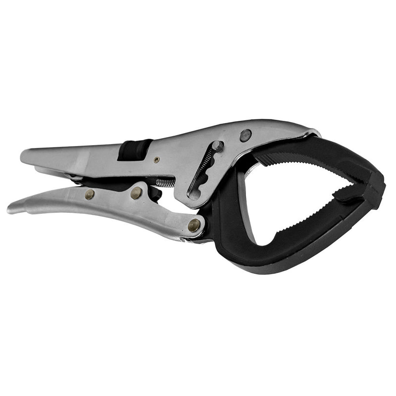 Alicate de bloqueio com mandíbula curva longa JBM (53678)