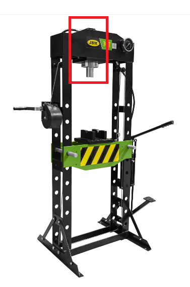 Pistón JBM (15044) para prensa de taller de 30 toneladas (Ref. 53684)