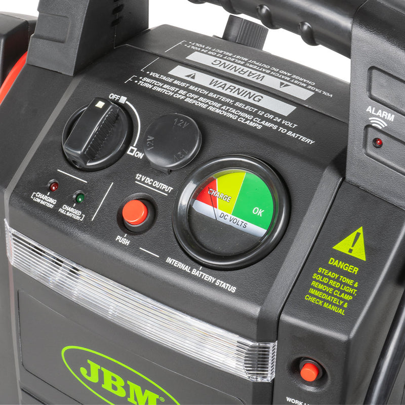 Arrancador de emergencia JBM (53688) 12/24 V