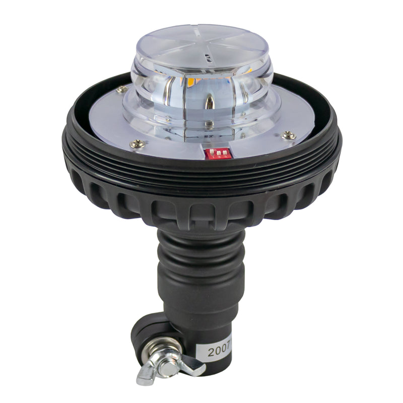 JBM (53690) Base de espiga flexible para baliza LED de 12-24 V
