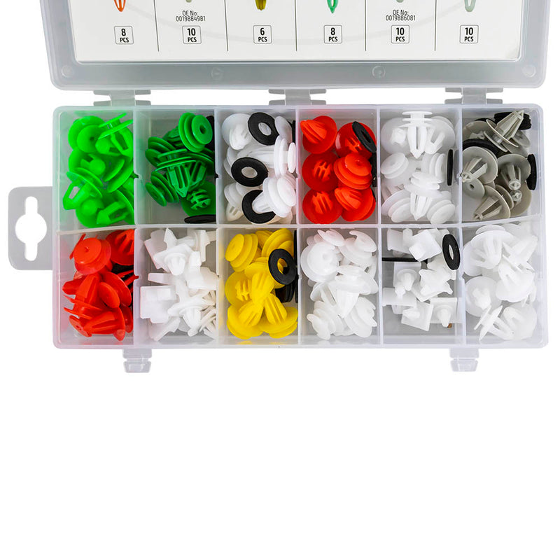 JBM (53717) Conjunto de 96 Presilhas para Painel/Moldura da Porta Mercedes-Benz