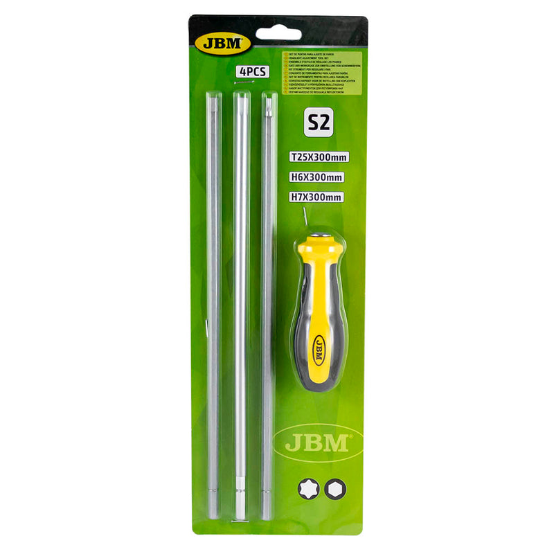 Juego de herramientas de ajuste de faros JBM (53729)