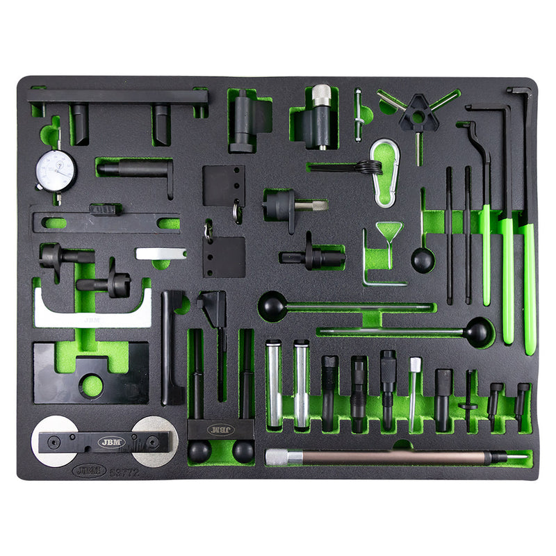 Juego de herramientas de bloqueo de la sincronización del motor JBM (53772) para Ford/Vag/Mazda/Volvo