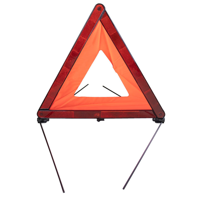 JBM (53089) Emergency Kit + Black Bag with Border + Reflective Vest + Warning Triangle