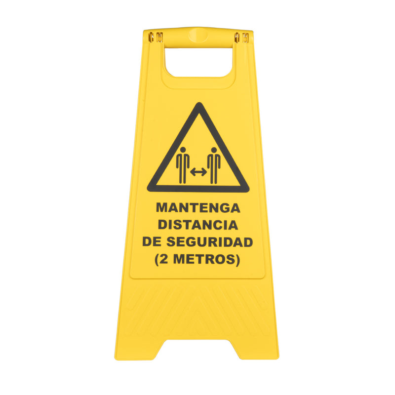 JBM (53812) Suporte de chão em plástico - Distanciamento social