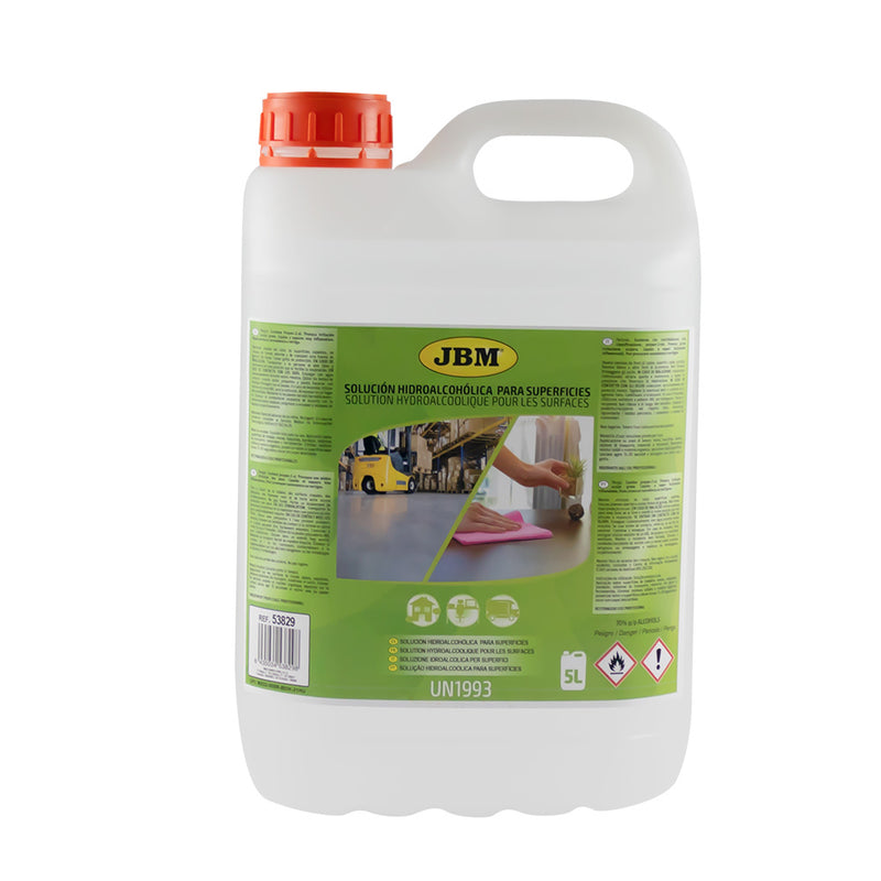 JBM (53829) Solución hidroalcohólica para superficies - 5L