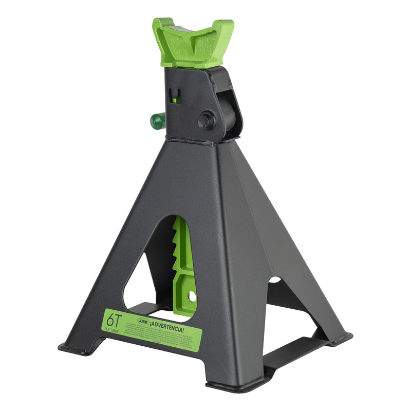 JBM (53845) Juego de 2 soportes de eje de 6 t