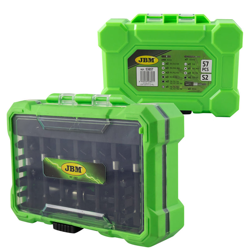 Conjunto de Adaptadores de Broca de Troca Rápida JBM (53857) - Acabamento Preto