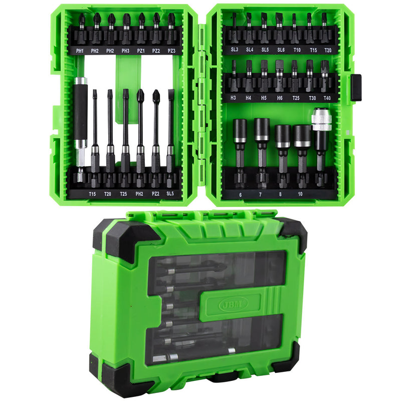 JBM (53858) Drill Bit Adapter Set S2 - Black Finish