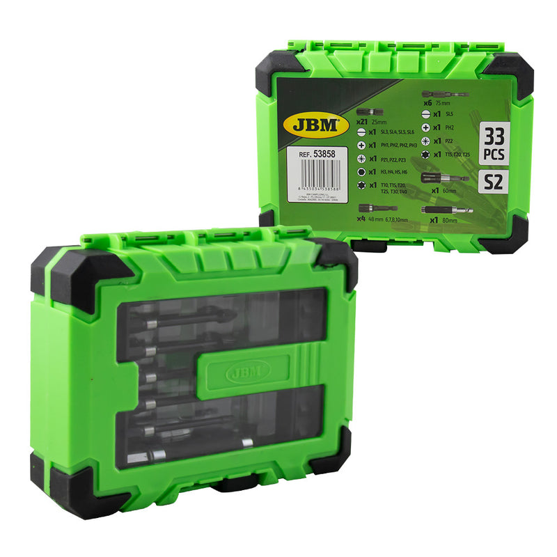 JBM (53858) Drill Bit Adapter Set S2 - Black Finish