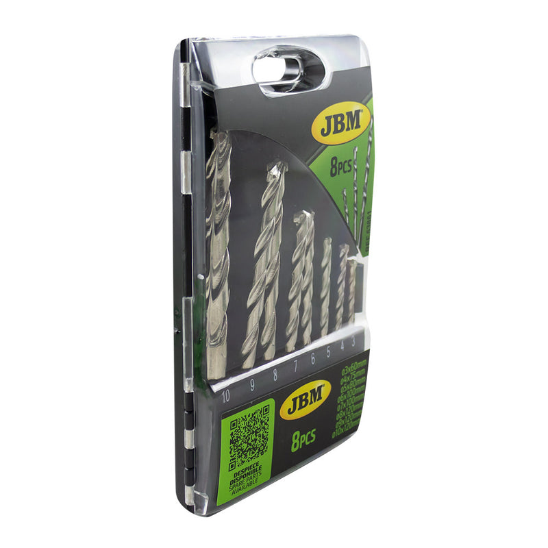 JBM (53861) Masonry 8 Drill Bit Set 3-10mm