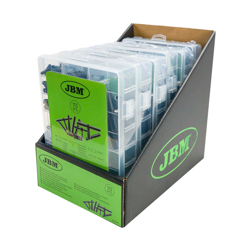JBM (53910) Vacuum Connector Assortment 113pcs