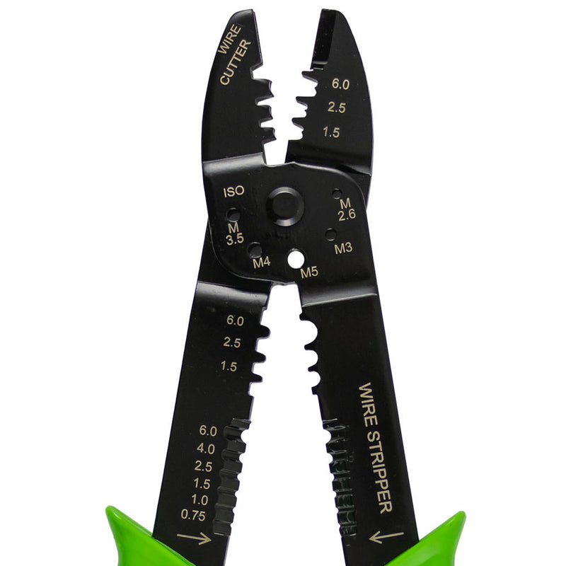 JBM (53932) Crimping Tool for Insulated and Non-Insulated Terminals 9"
