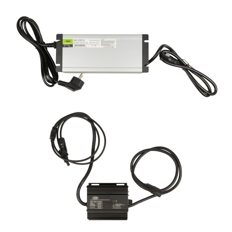 Estação de energia portátil JBM (53970) 1920 Wh/48 V 40 Ah