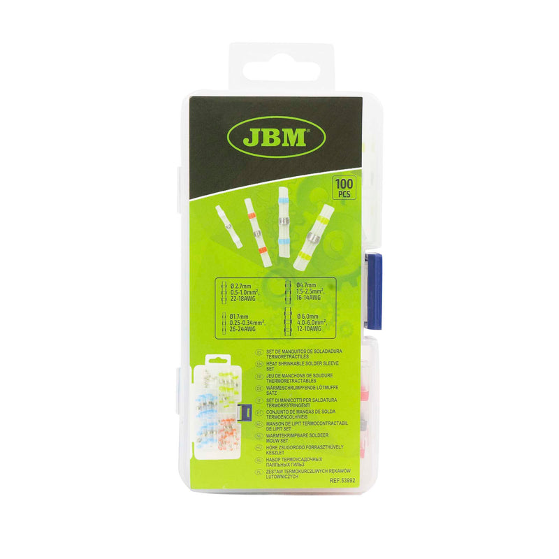 JBM (53992) Heat Shrinka Solder Sleeve Set 100pcs
