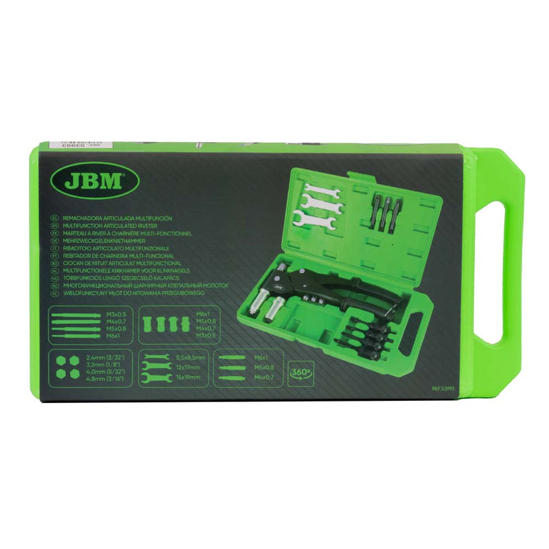 JBM (53993) Swivel Head Hand Riveter