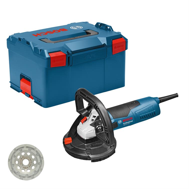 Lixadora de betão Bosch GBR 15 CAG - 1500 W 125 mm