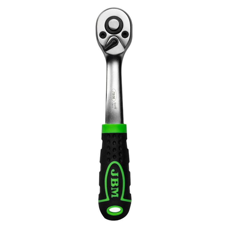 JBM (54018) Carraca de 1/4" con cabeza de 72 dientes 145 mm - Galvanizada
