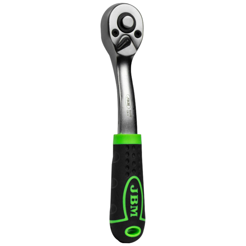 JBM (54018) Carraca de 1/4" con cabeza de 72 dientes 145 mm - Galvanizada