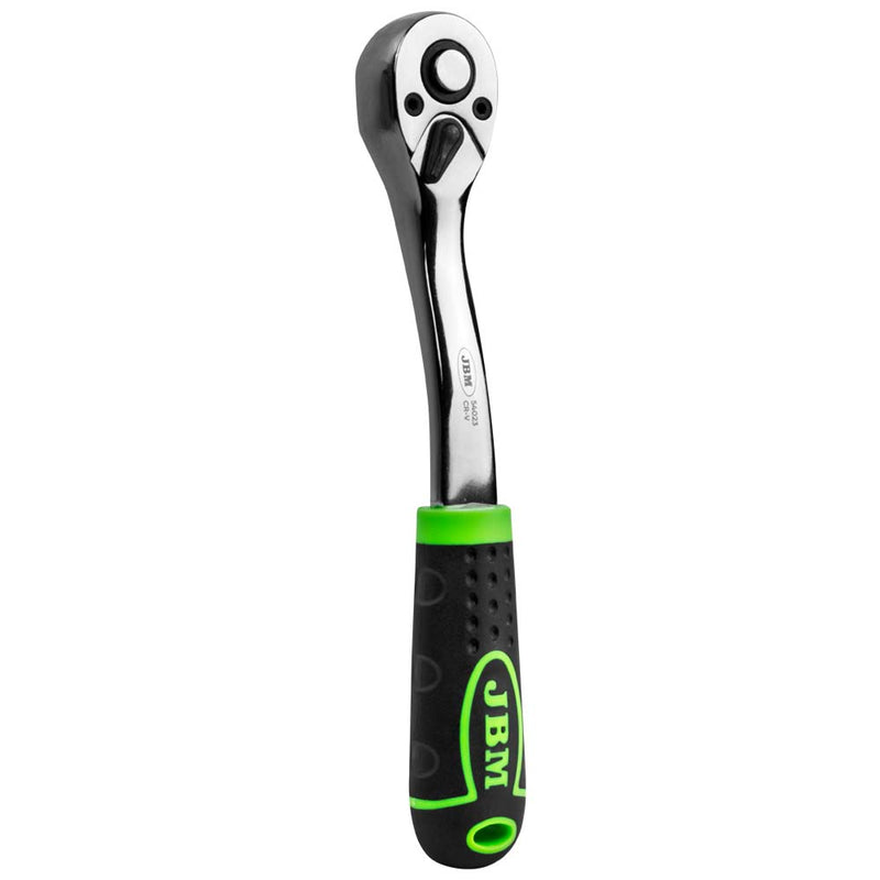 JBM (54023) 3/8" Ratchet with 72-Tooth Head 200mm - Chrome-Plated