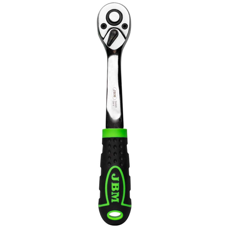 JBM (54023) 3/8" Ratchet with 72-Tooth Head 200mm - Chrome-Plated