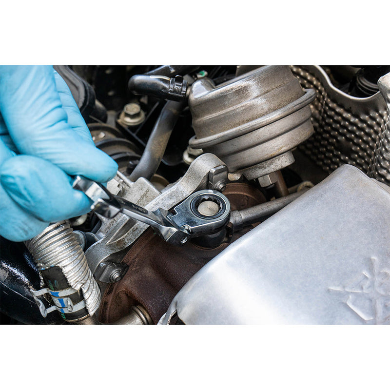 JBM (54032) Module Of 12 Mini Combination Spanners With Ratchet Joint