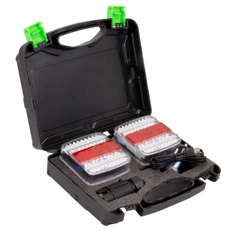 JBM (54044) Set Of 2 Wireless Magnetic Led Rear Lights