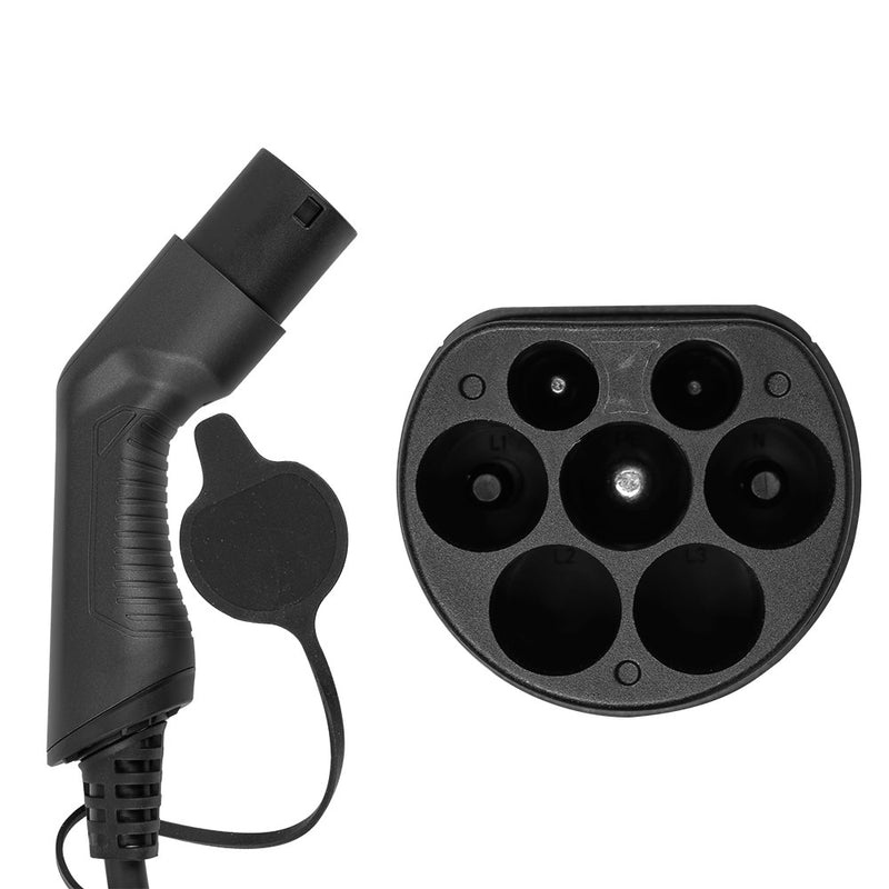 Cable de carga para coche eléctrico JBM (54053), 3,6 kW, 16 A, tipo 1 a tipo 2 (monofásico)