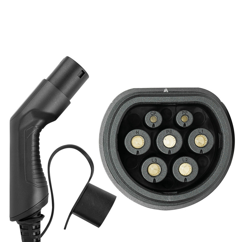 Cable de carga para coche eléctrico JBM (54055), 3,6 kW, 16 A, tipo 2 a tipo 2 (monofásico)