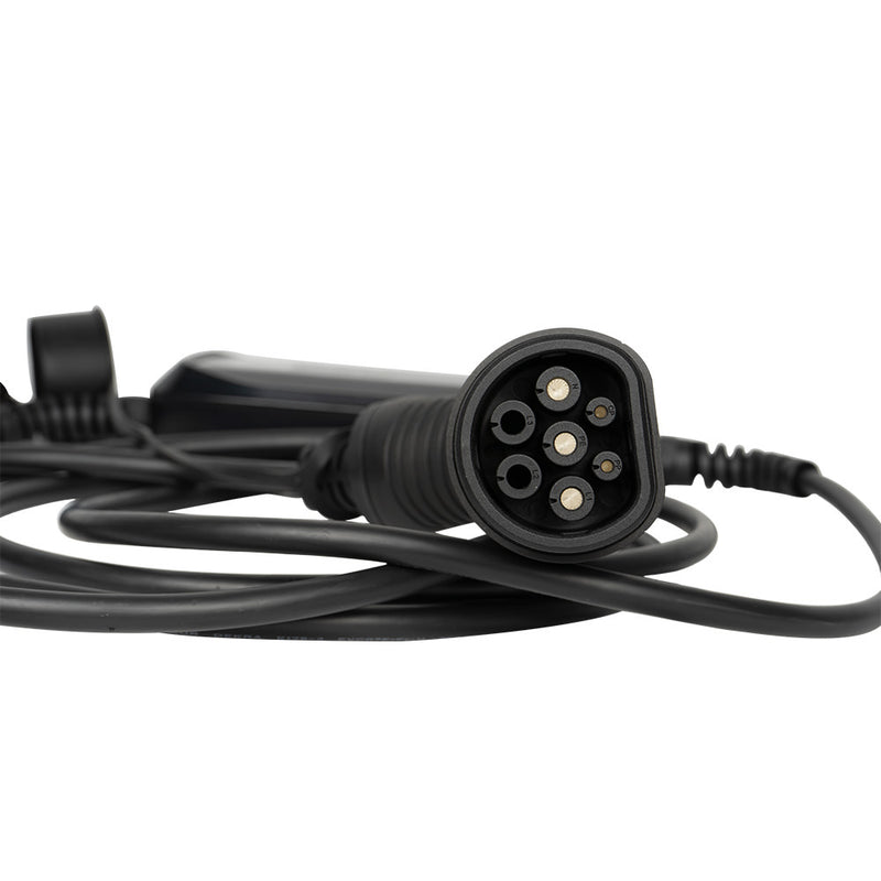 Cargador portátil para coches eléctricos JBM (54059): 3,68 kW, 16 A, tipo 2, monofásico