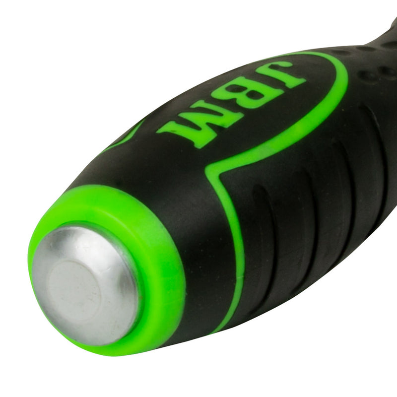 JBM (54071) 6 Pieces Go-Through Screwdriver Set (3 Philips + 3 Flat)