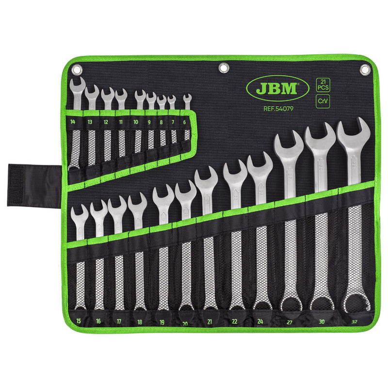 JBM (54079) Set of 21 Combination Spanners