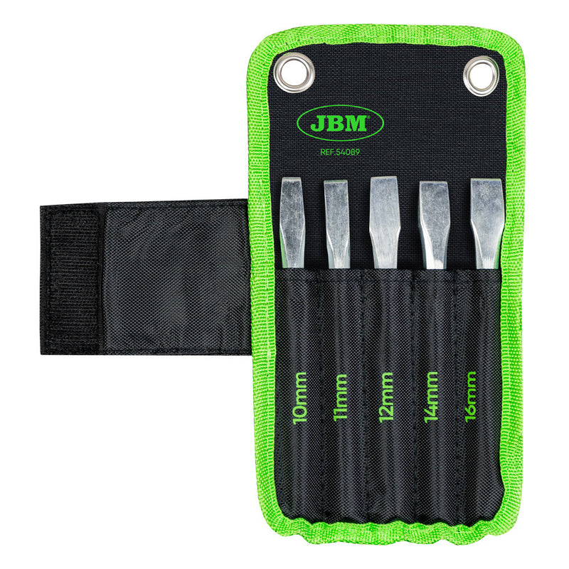 JBM (54089) Set Of 5 Long Cold Chisels